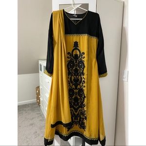 2 pc Mustard Kurta
